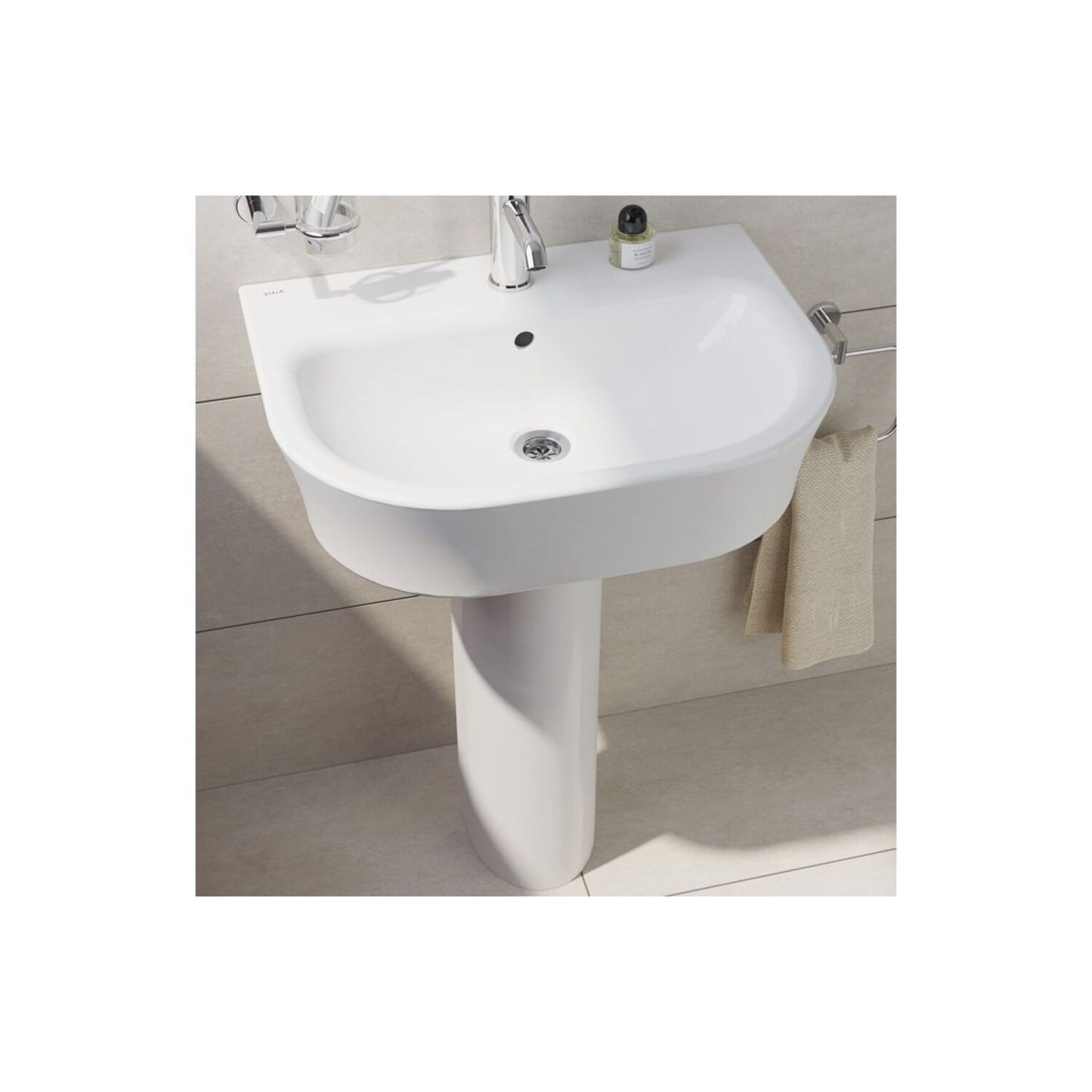 VitrA Integra Full Pedestal Only 180X175mm - White