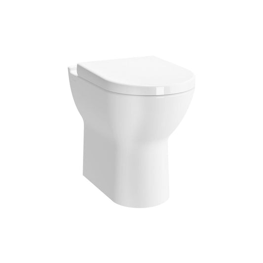 VitrA S50 Back to Wall Pan Only - White