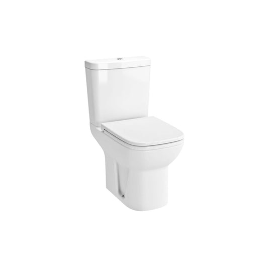 VitrA S20 Open Back Close Coupled Pan Only - White