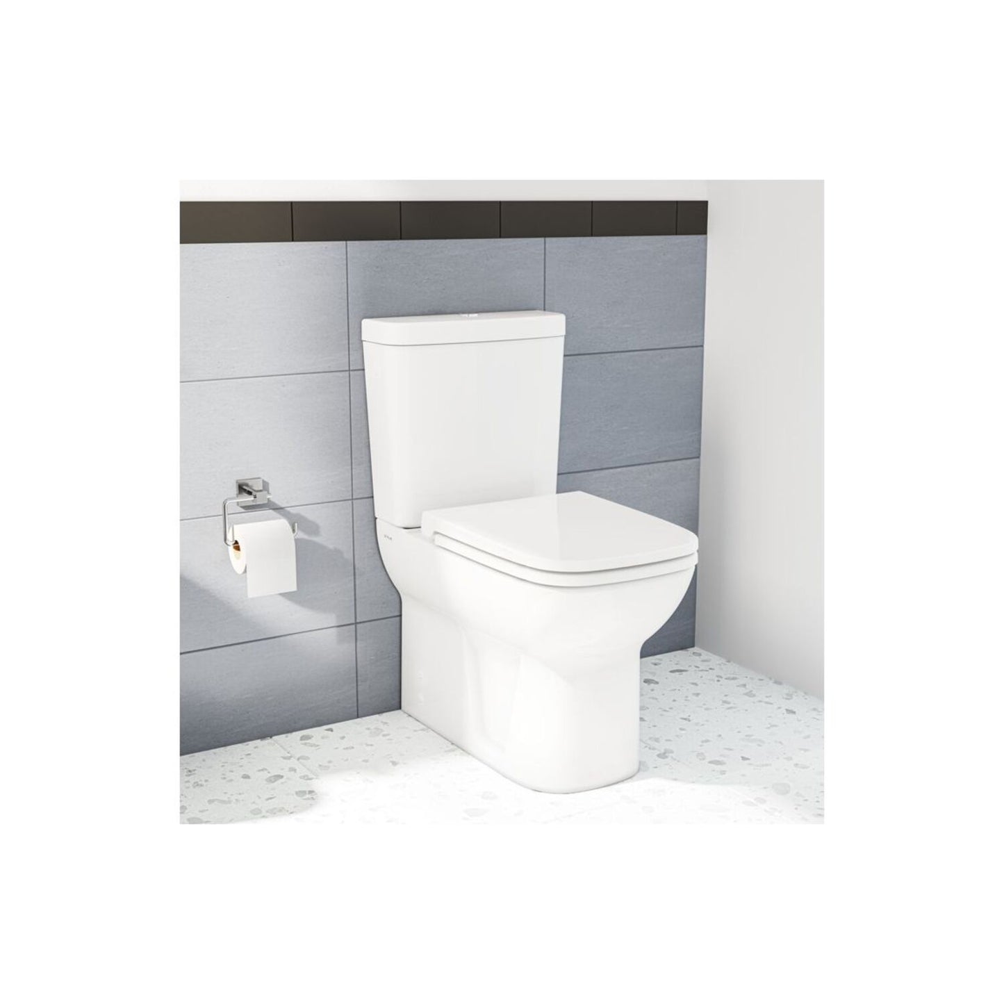 VitrA S20 Fully Shrouded Close Coupled Pan Only - White