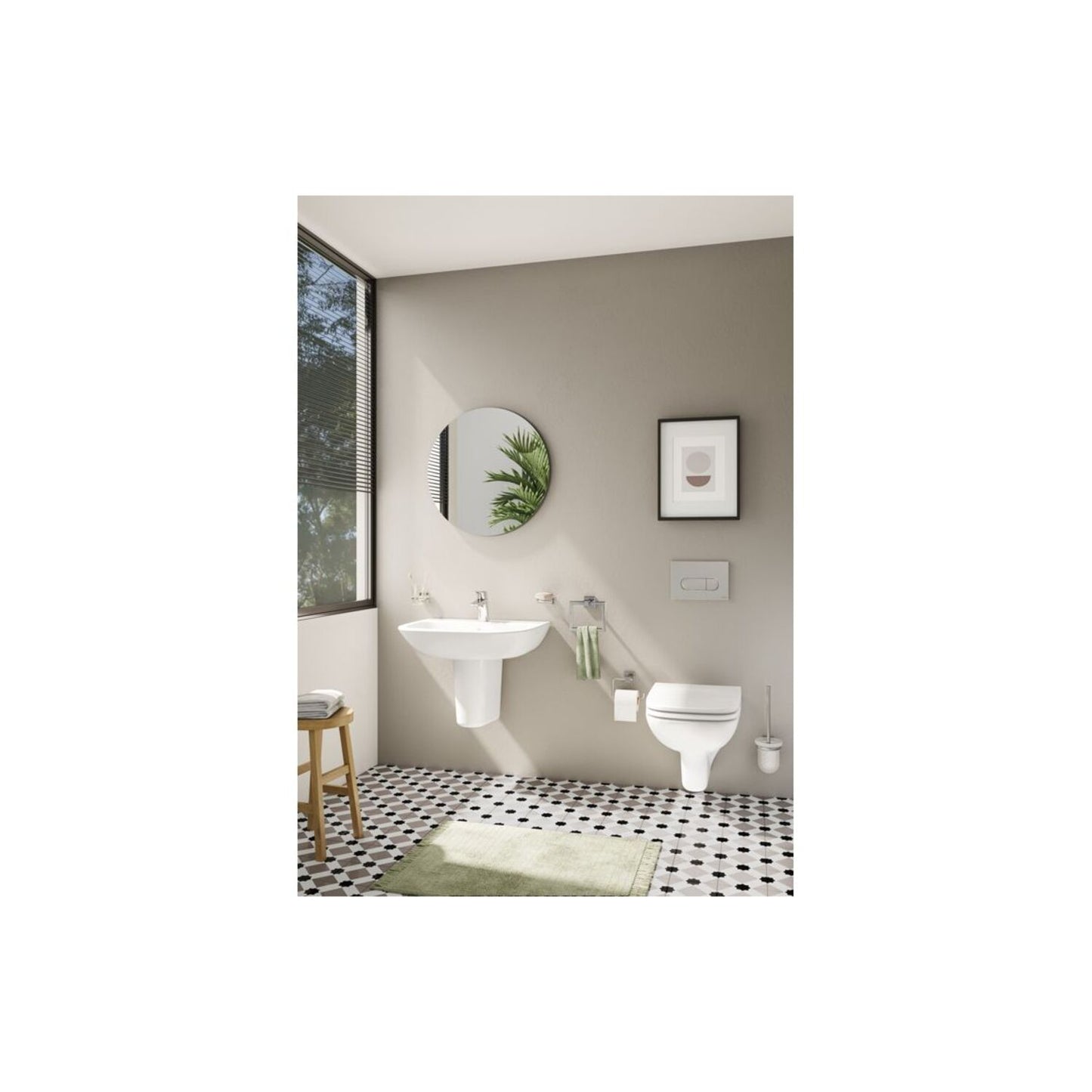 VitrA S20 Wall Hung Pan Only - White