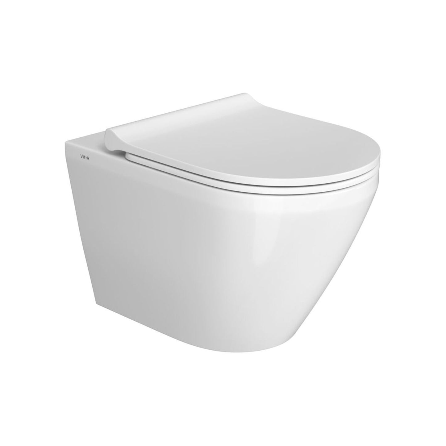 VitrA Integra Rimless Wall Hung Pan Only (Hidden Fix) - White