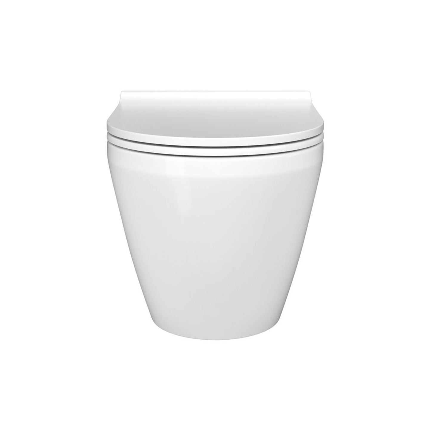 VitrA Integra Rimless Wall Hung Pan Only (Hidden Fix) - White