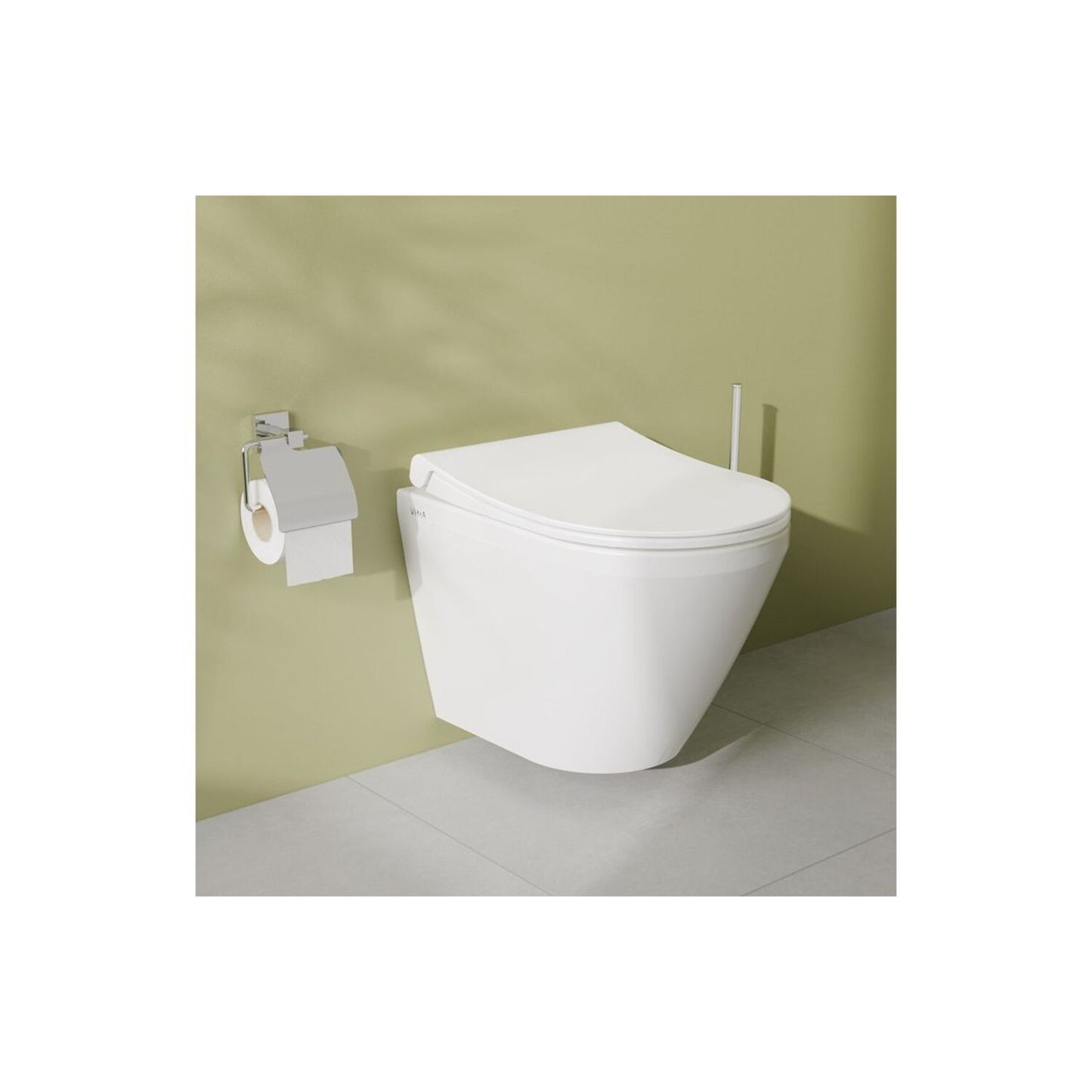 VitrA Integra Rimless Short Projection Wall Hung Pan Only - White