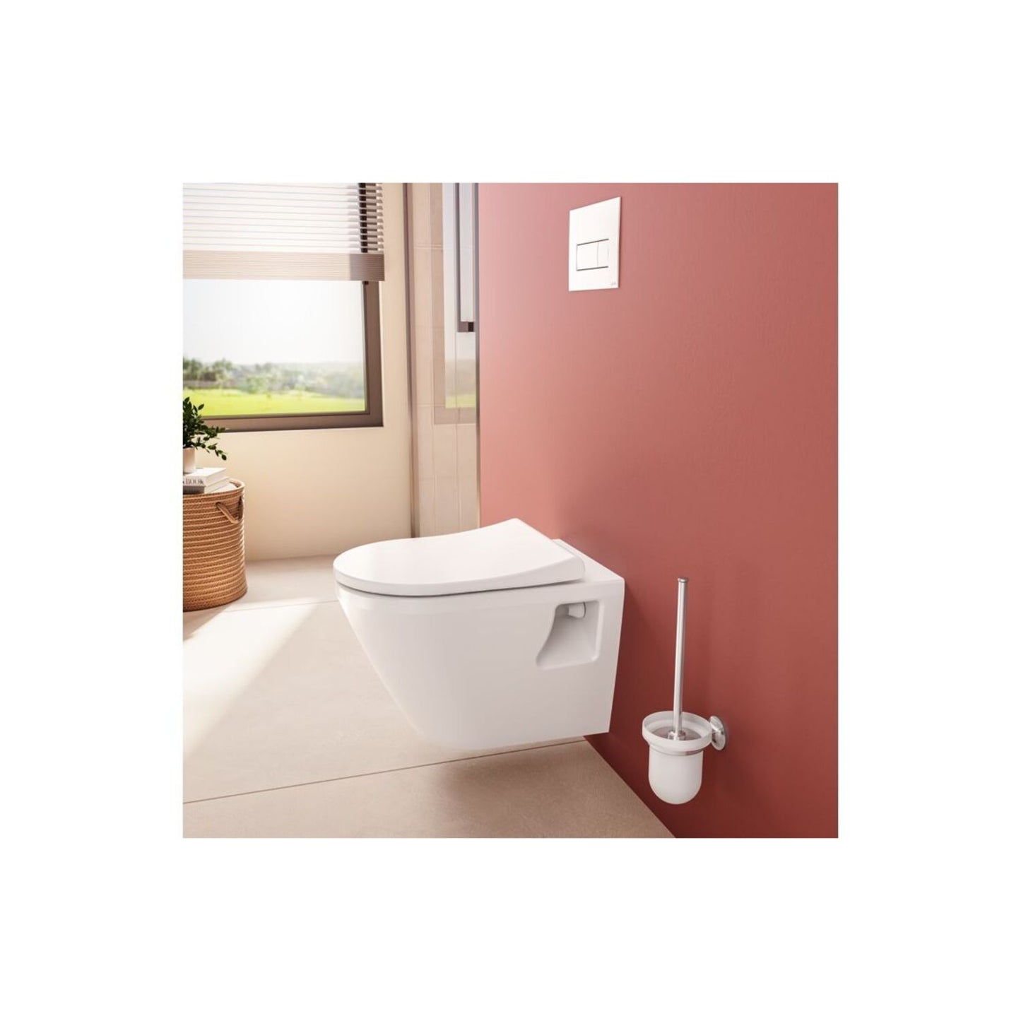 VitrA Integra Rimless Wall Hung Pan Only - White