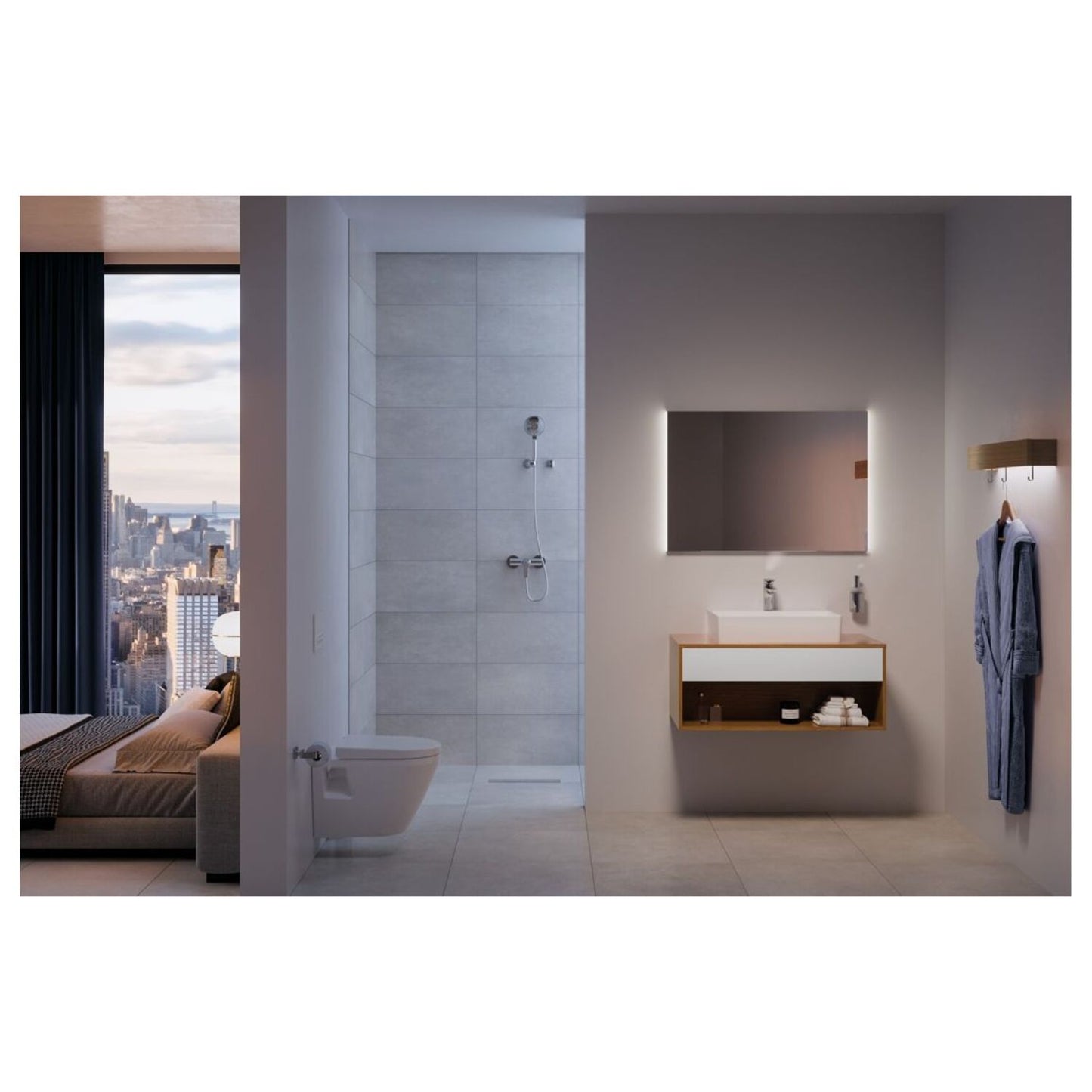 VitrA Integra Rimless Wall Hung Pan Only - White