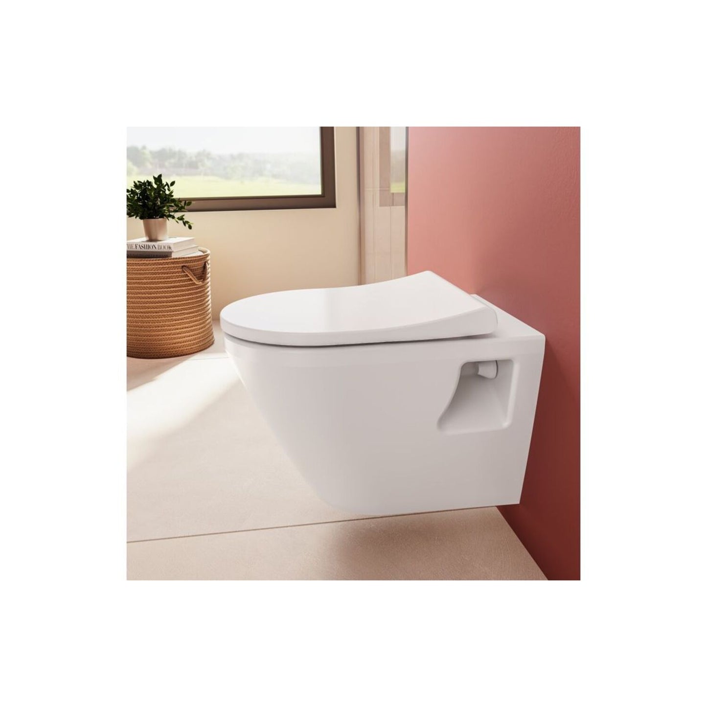 VitrA Integra Rimless Wall Hung Pan Only - White
