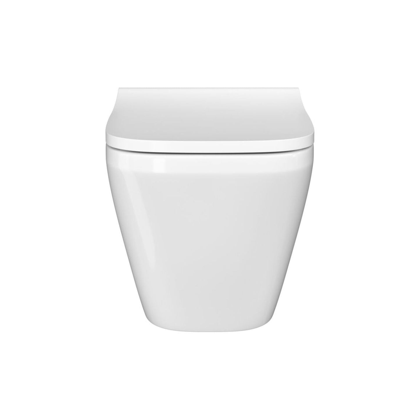 VitrA Integra Square Rimless Wall Hung Pan Only - White