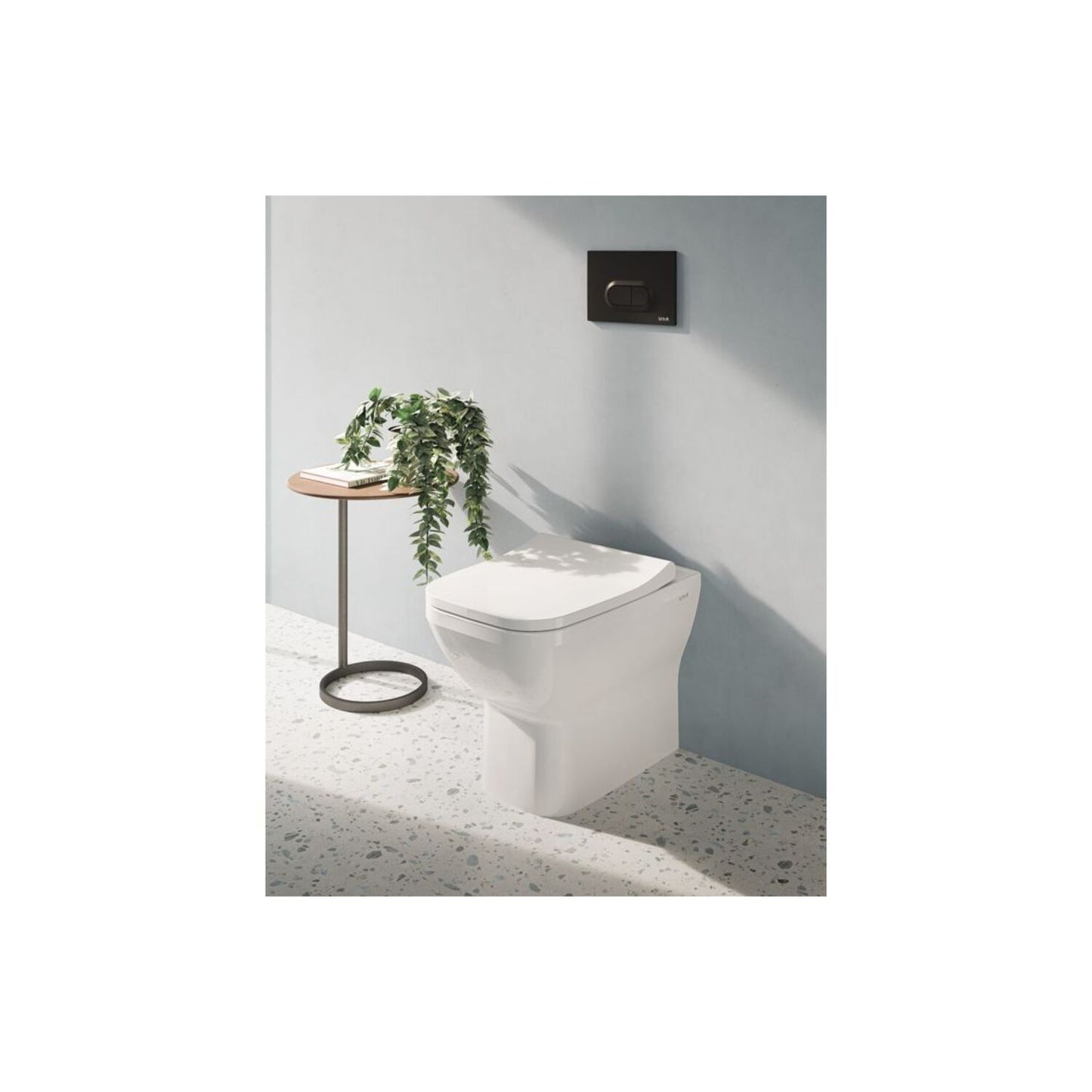 VitrA Integra Square Rimless Back to Wall Pan Only - White
