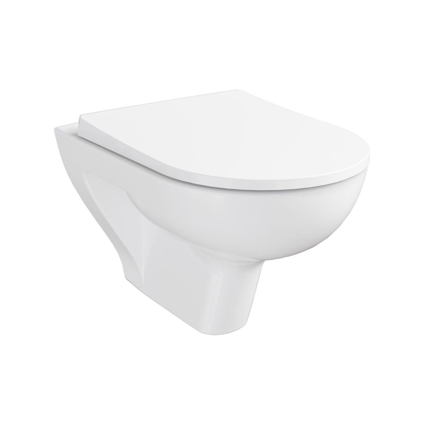 VitrA S20 Round SmoothFlush Wall Hung Pan Only - White
