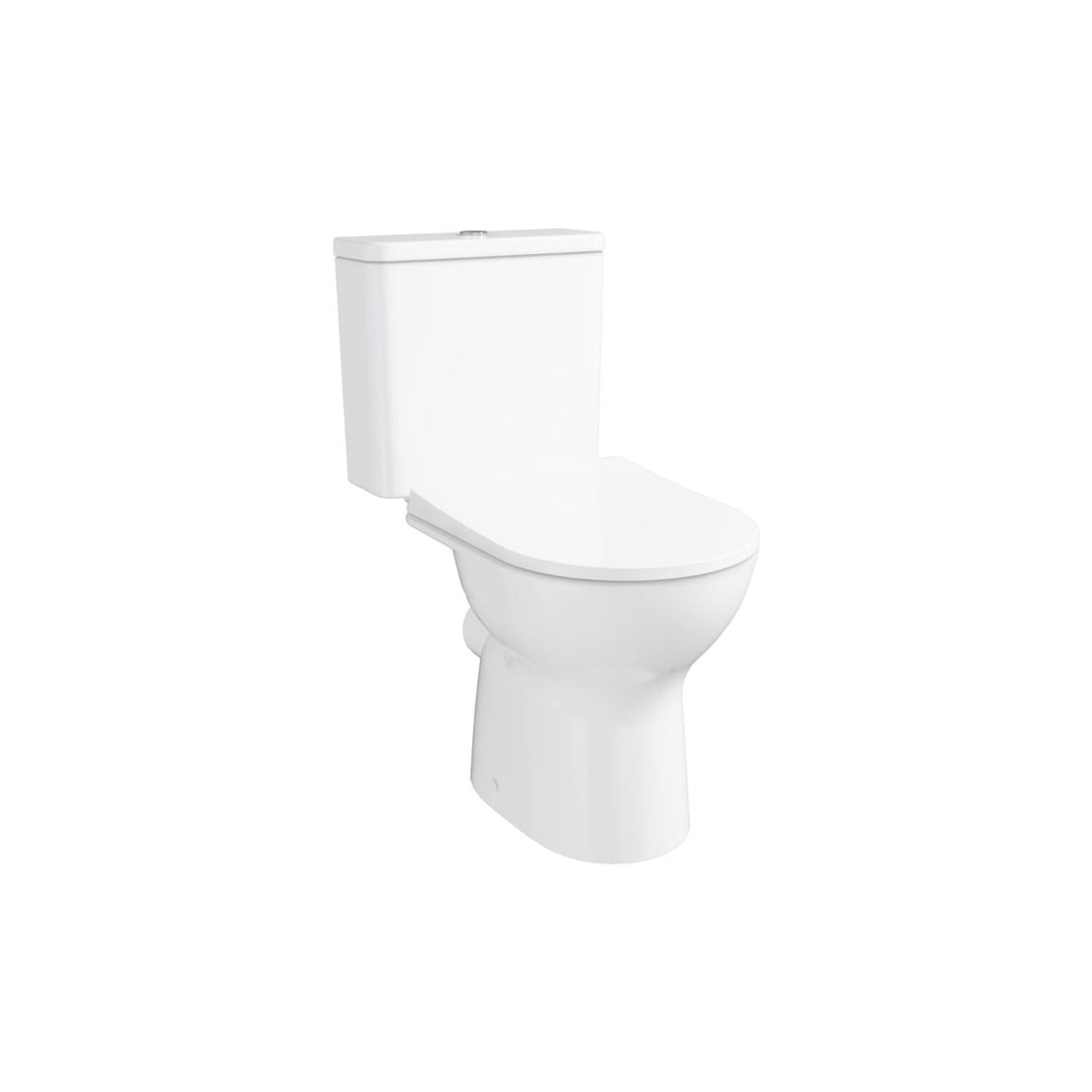 VitrA S20 Round SmoothFlush Close Coupled Open Back Pan Only - White