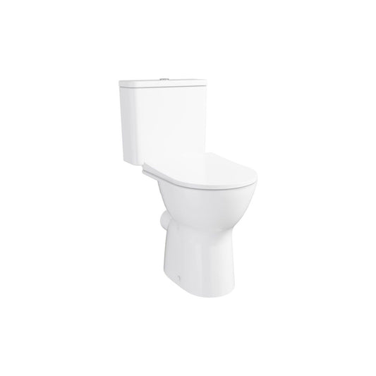 VitrA S20 Round SmoothFlush Comfort Height Close Coupled Open Back Pan Only - White