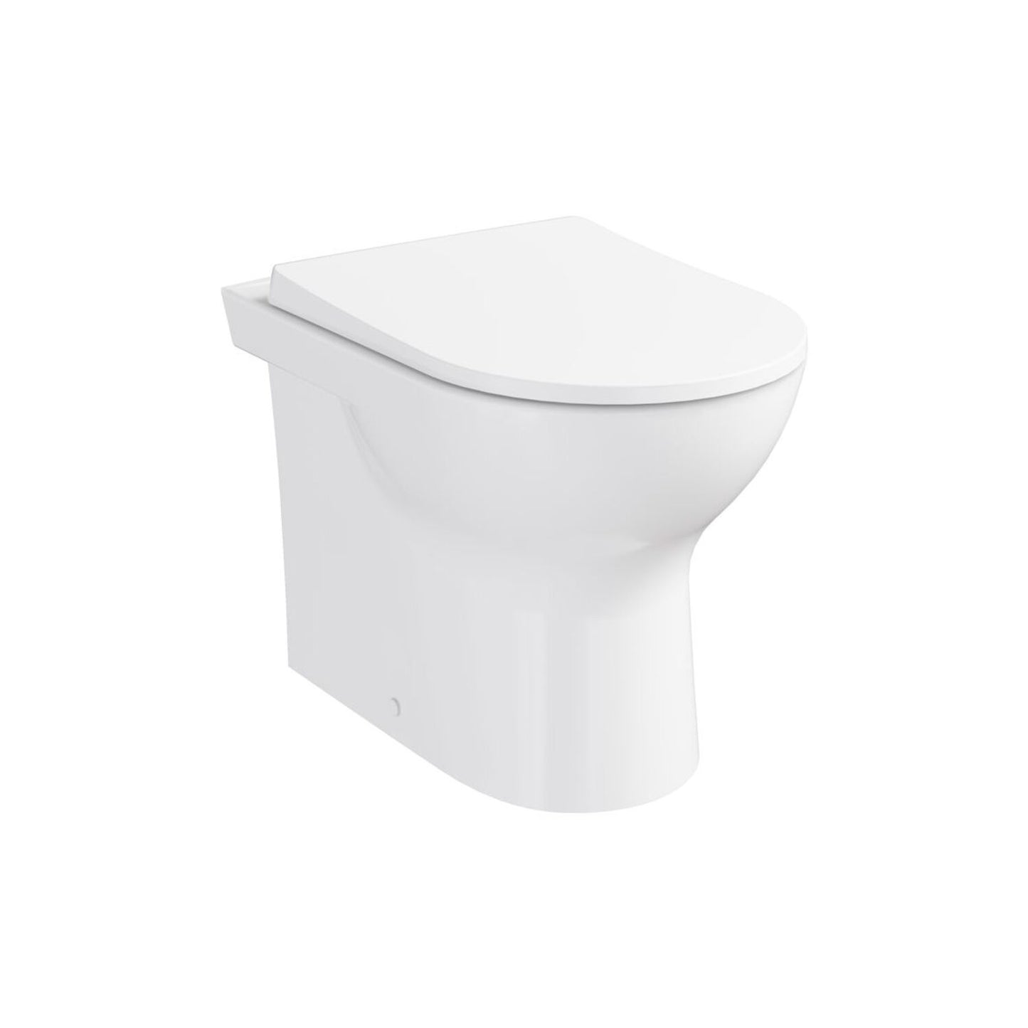 VitrA S20 Round SmoothFlush Back to Wall Pan Only - White