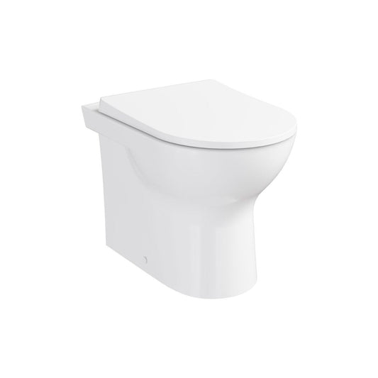 VitrA S20 Round SmoothFlush Back to Wall Pan Only - White