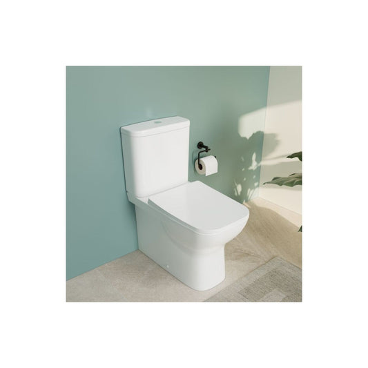 VitrA S20 Square SmoothFlush Close Coupled Fully Shrouded Pan Only - White