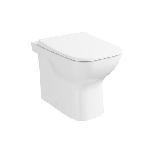 VitrA S20 Square SmoothFlush Back to Wall Pan Only - White
