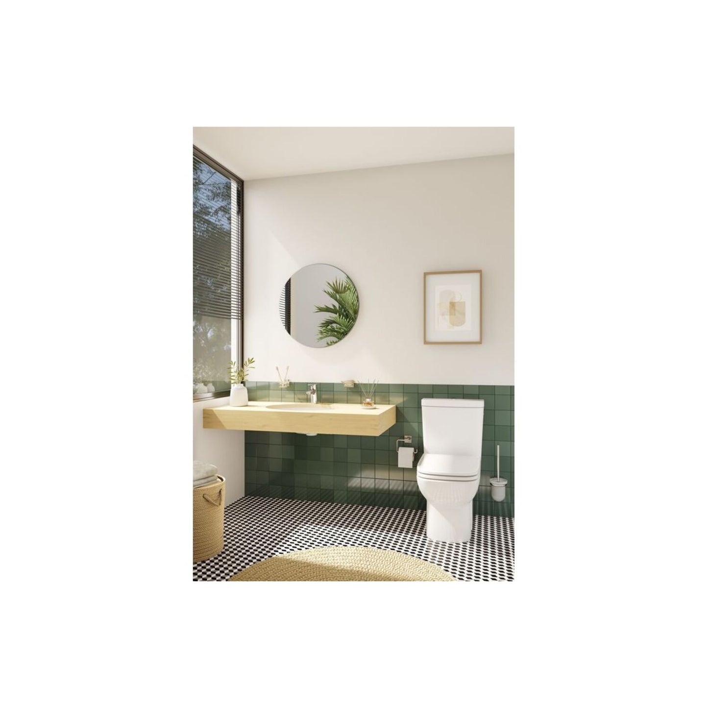 VitrA S20 Open Back Close Coupled Pan Cistern & Soft Close Seat Pack (Qty x8)