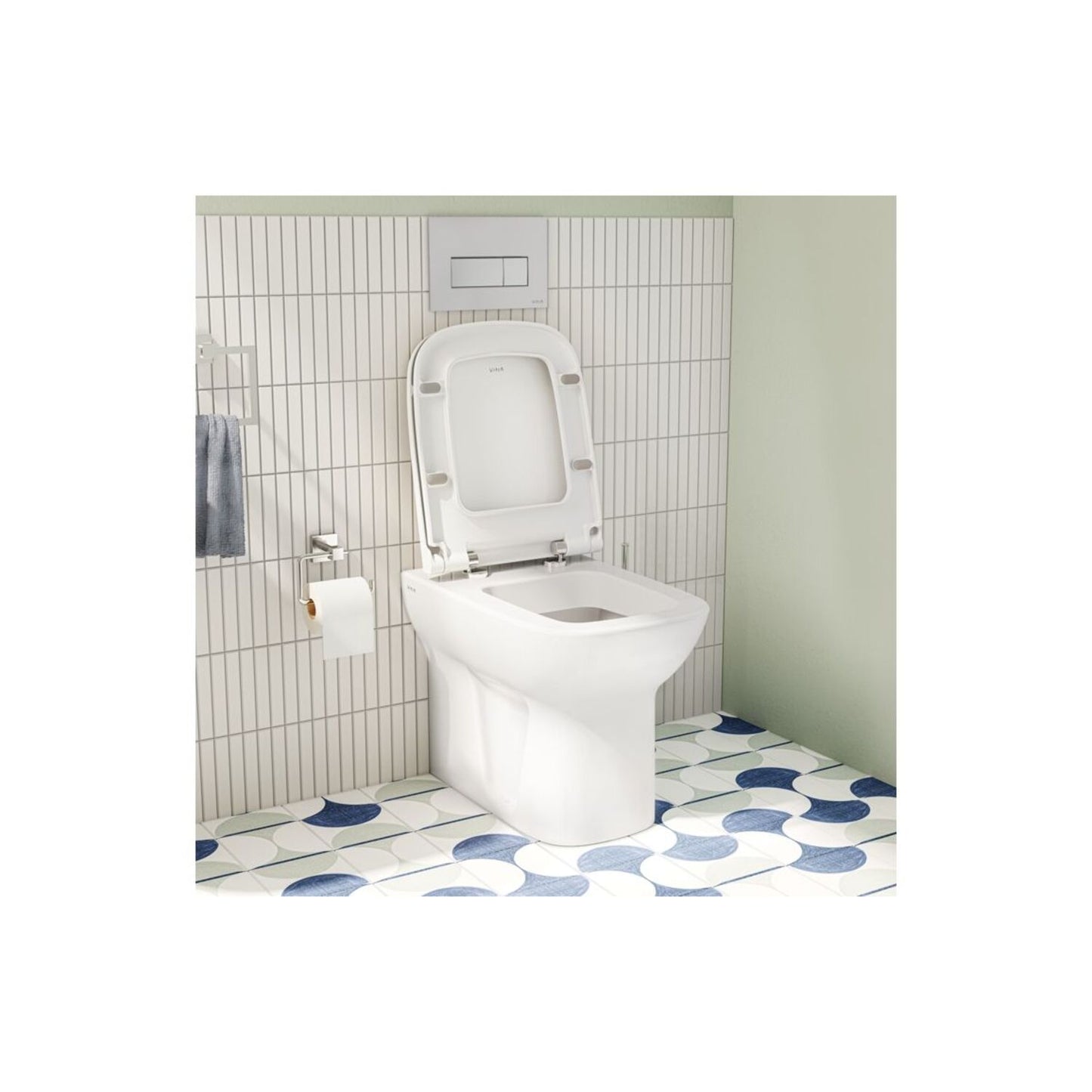 VitrA S20 Soft Close Toilet Seat - White