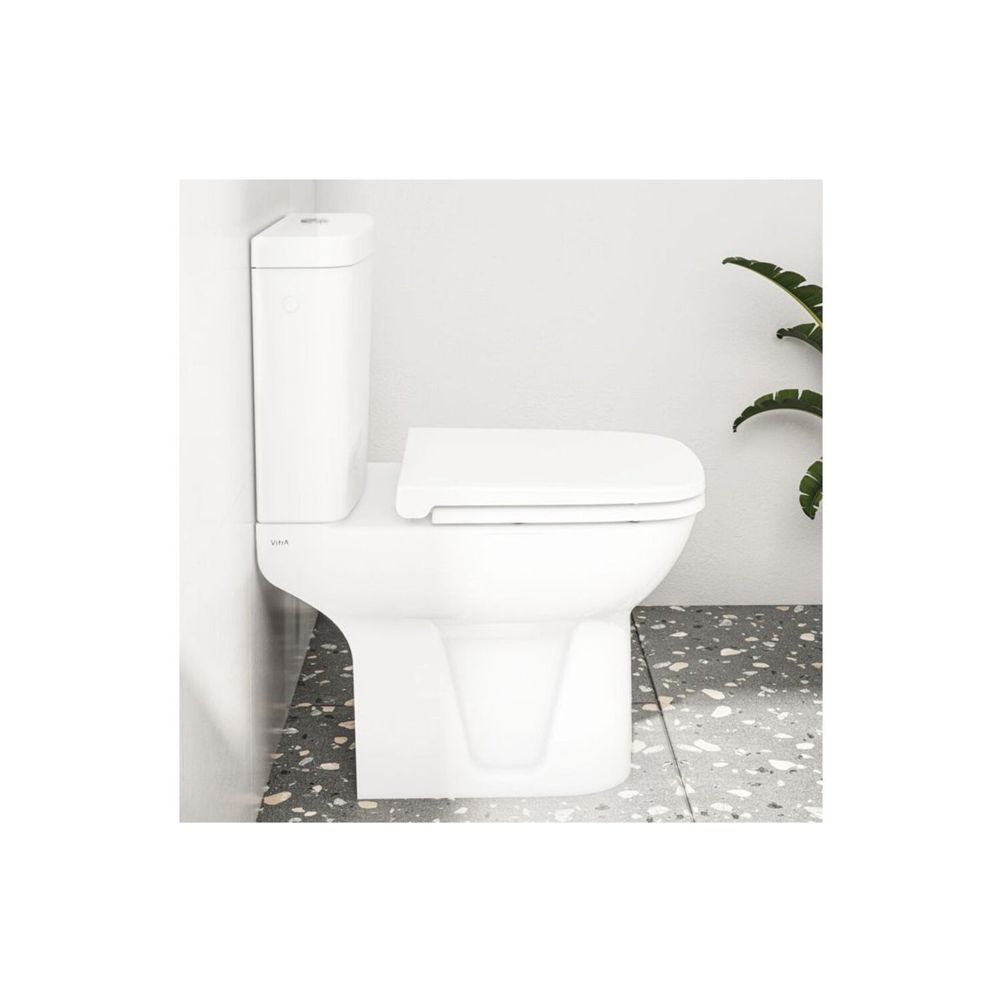 VitrA S20 Soft Close Slim Toilet Seat - White