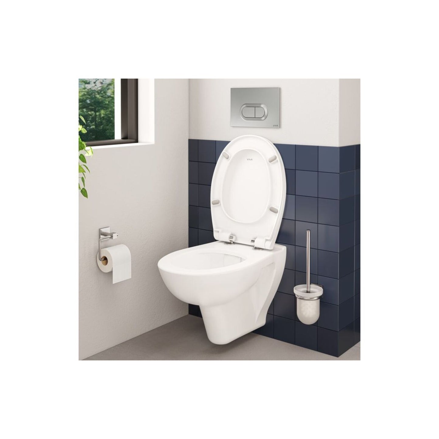 VitrA S20 Elegance Soft Close Toilet Seat - White