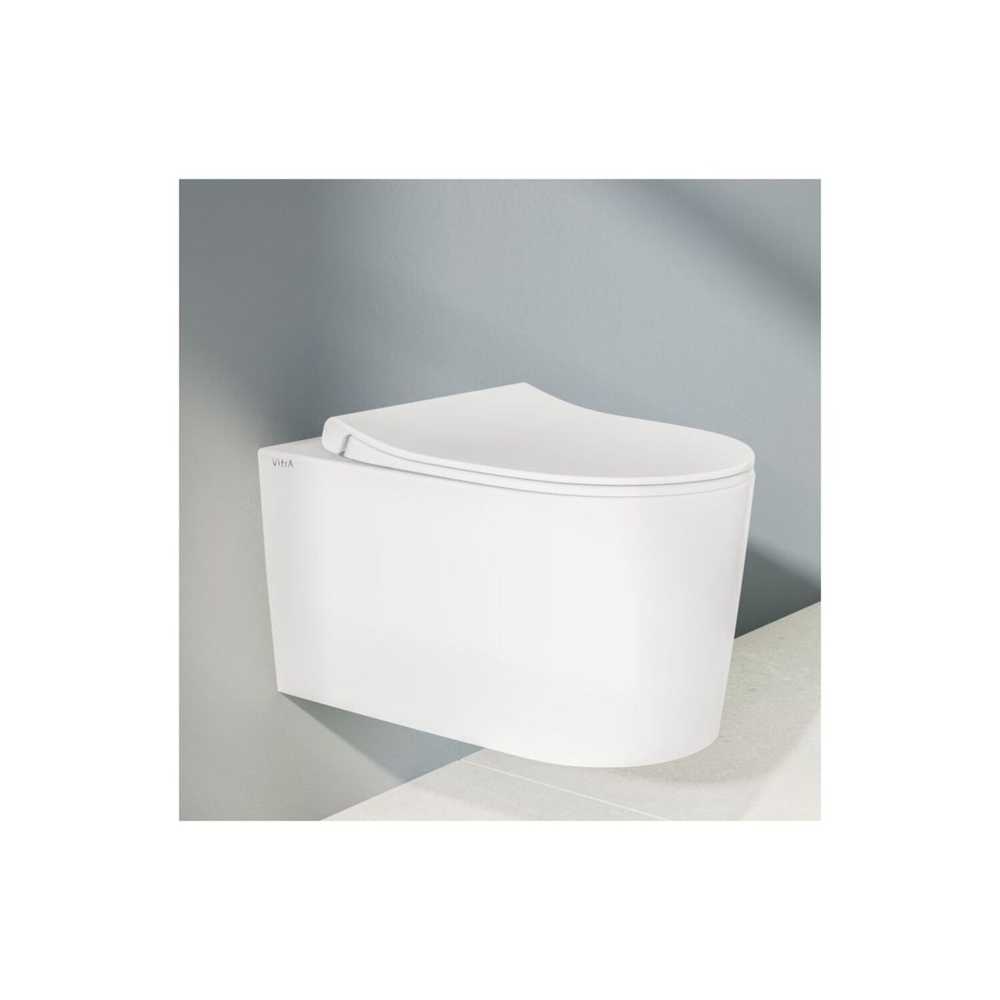 VitrA Sonic Flush Soft Close Slim Toilet Seat - White