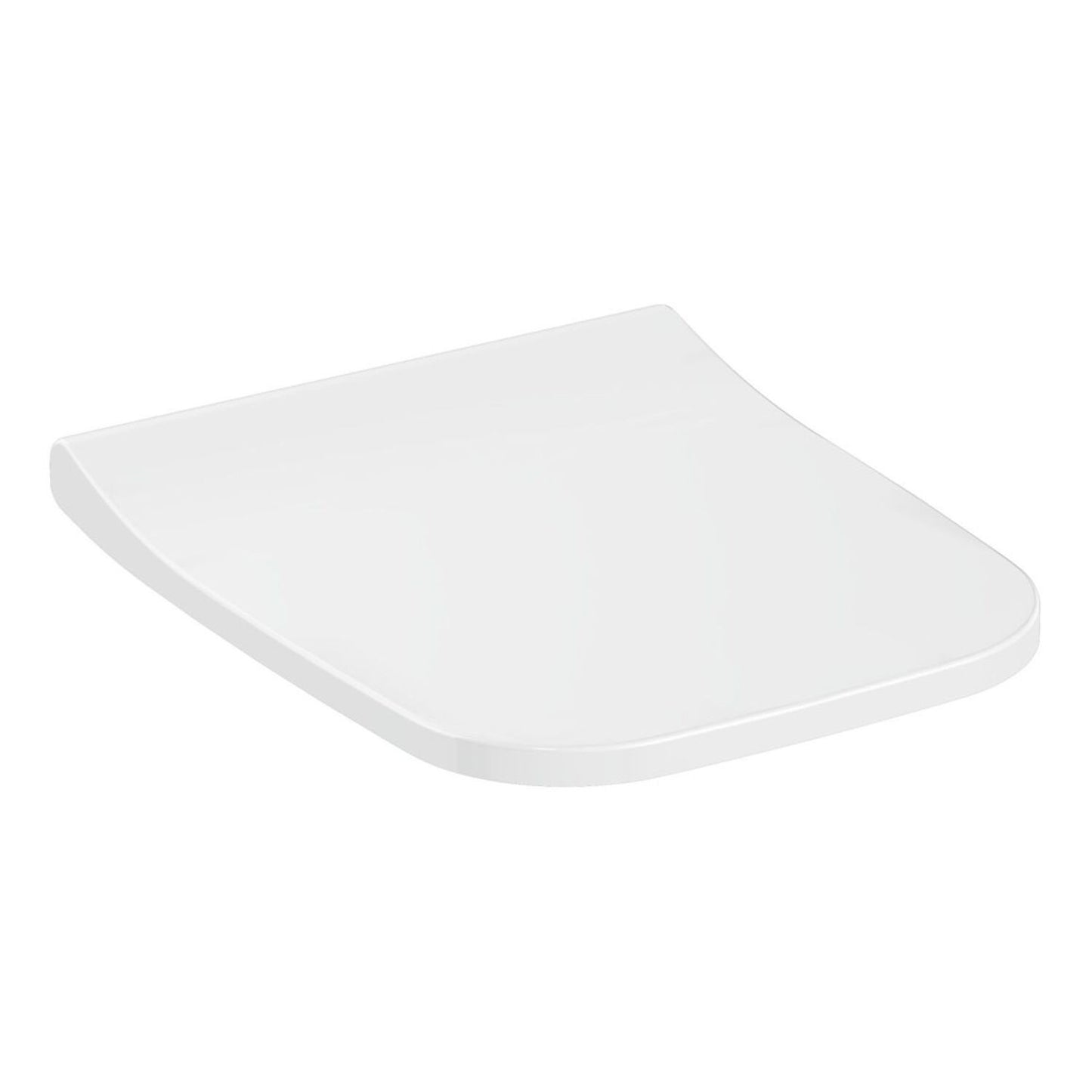VitrA Integra Square Slim Toilet Seat - White