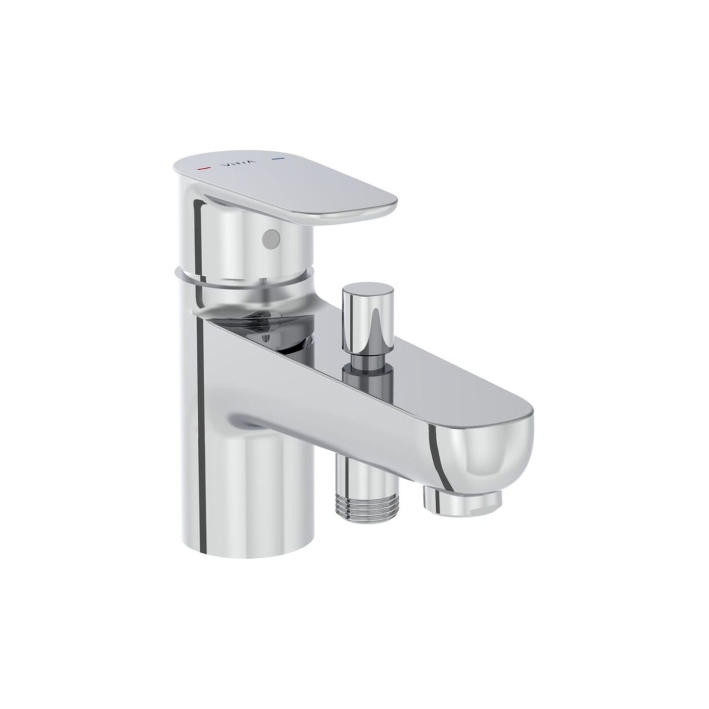 Vitra Flow Soft Monohole Bath/Shower Mixer