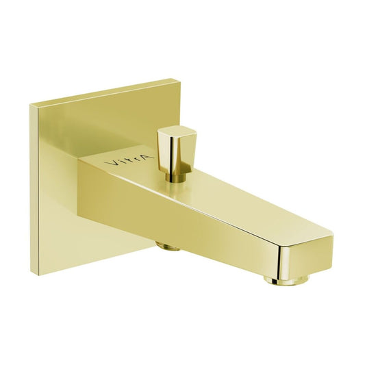 Vitra Root Square Wall Mounted Monohole Bath/Shower Mixer