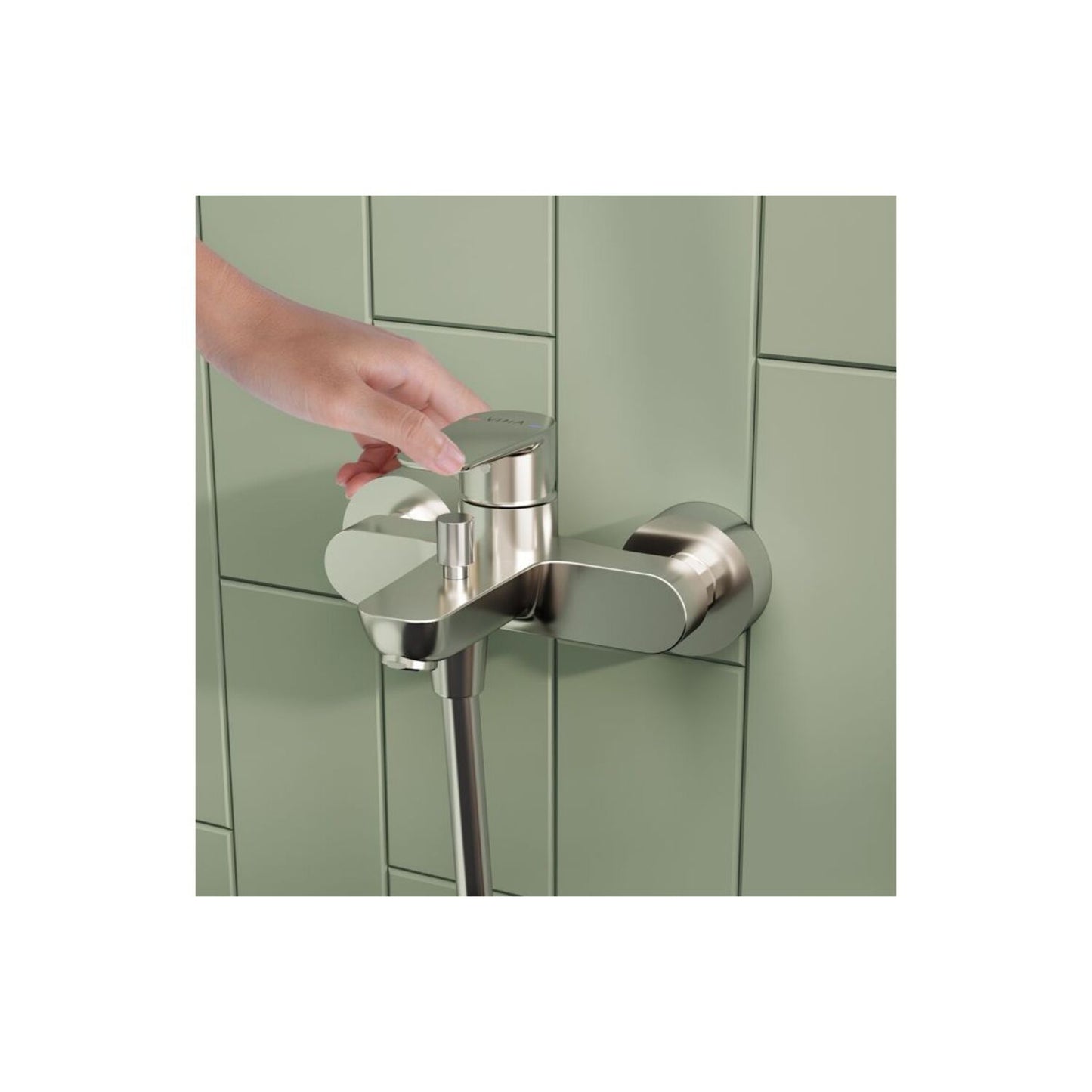 Vitra Flow Soft Wall Mounted Bath/Shower Mixer