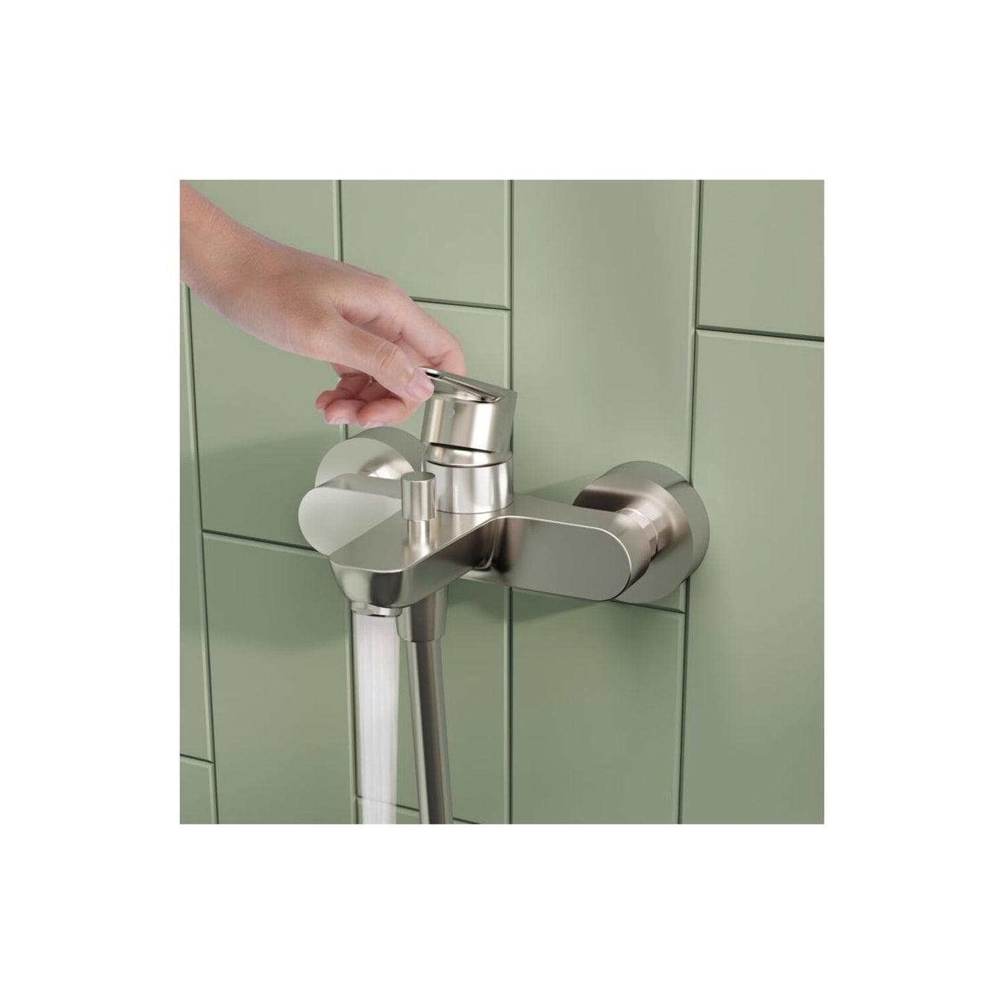 Vitra Flow Soft Wall Mounted Bath/Shower Mixer