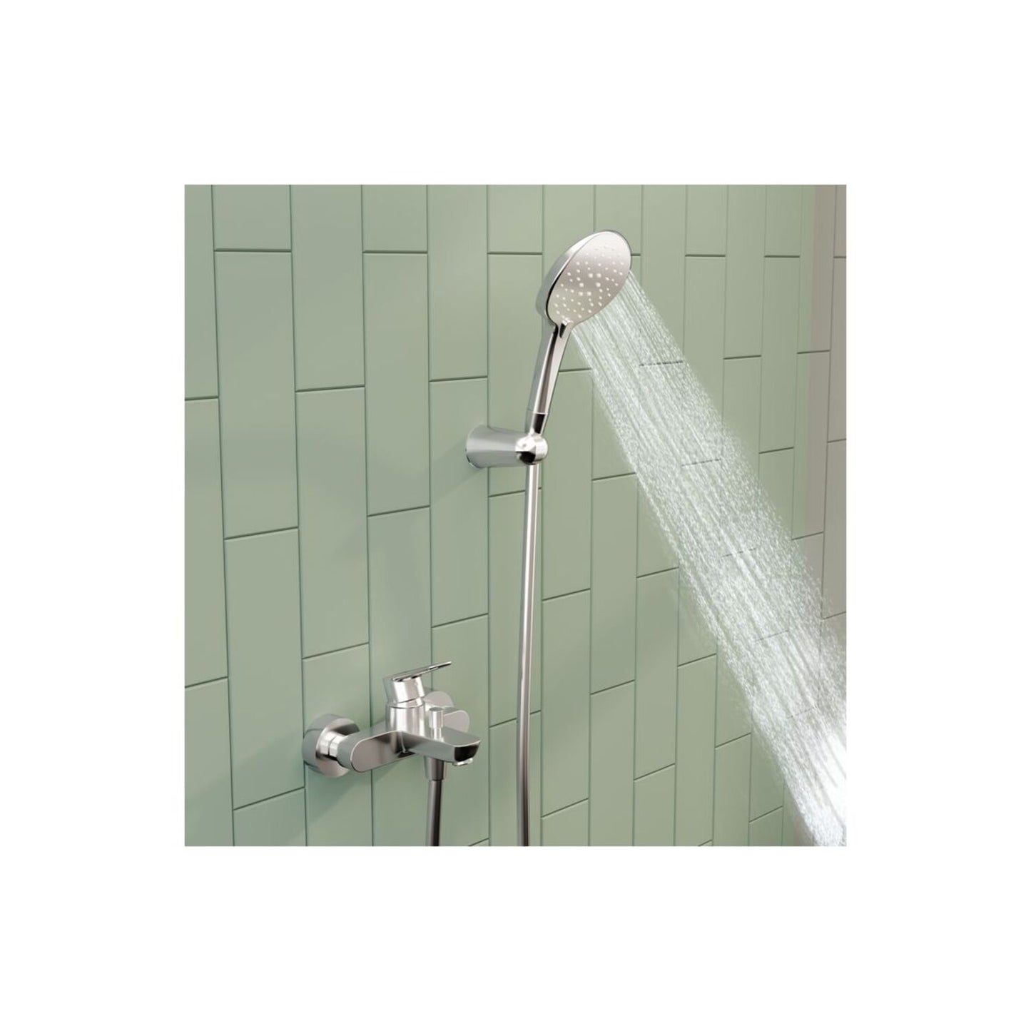 Vitra Flow Soft Wall Mounted Bath/Shower Mixer
