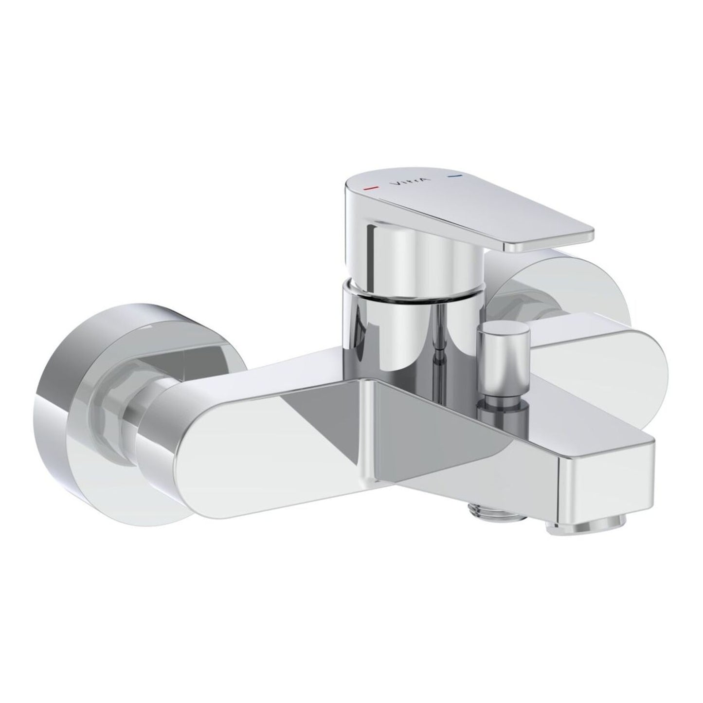 Vitra Flow Square Wall Mounted Bath/Shower Mixer
