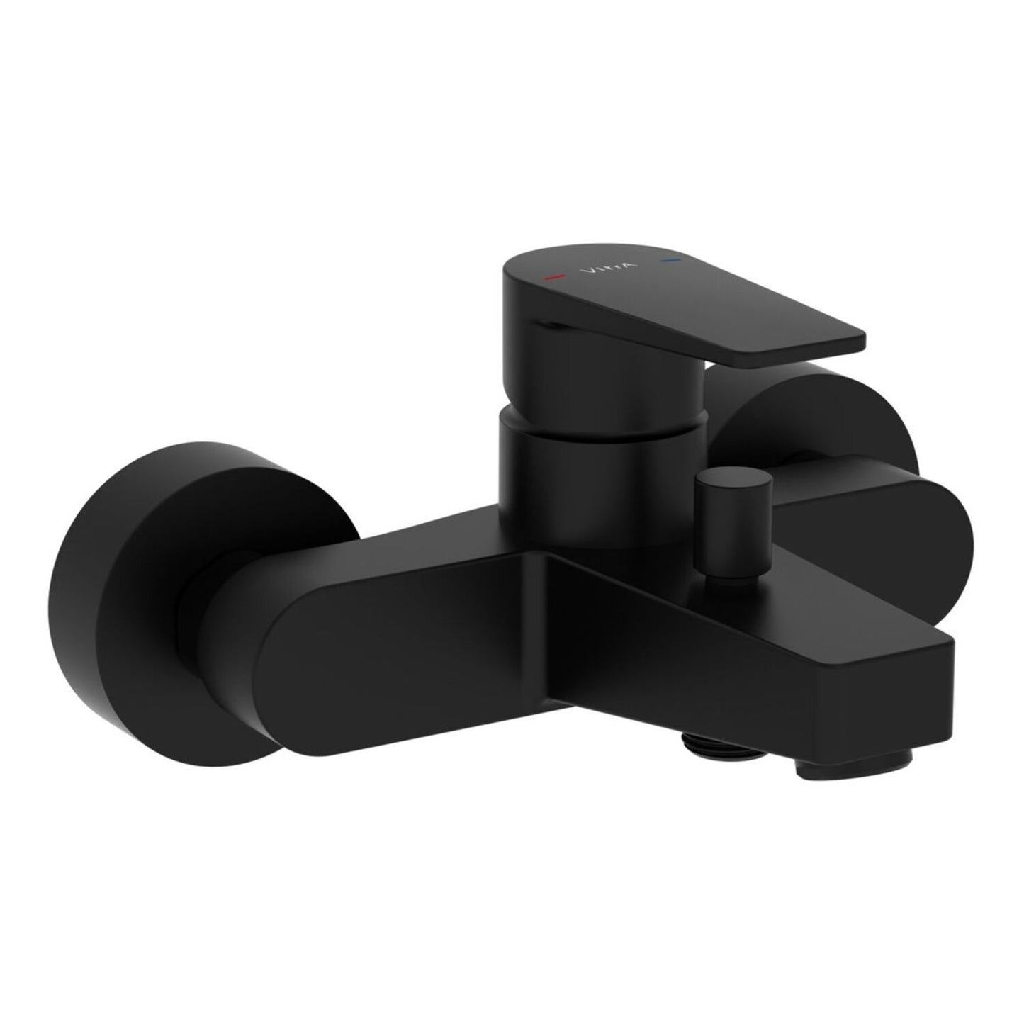 Vitra Flow Square Wall Mounted Bath/Shower Mixer