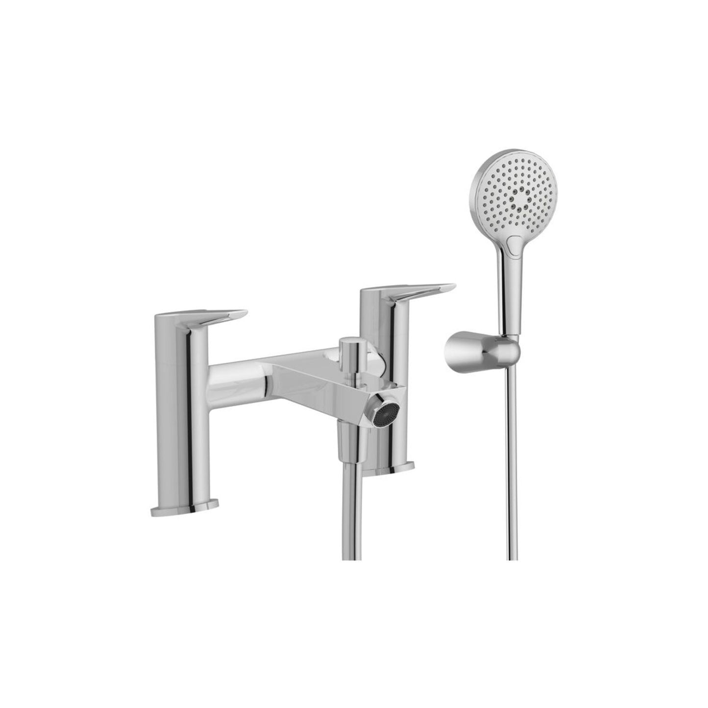 VitrA Solid S Bath/Shower Mixer - Chrome