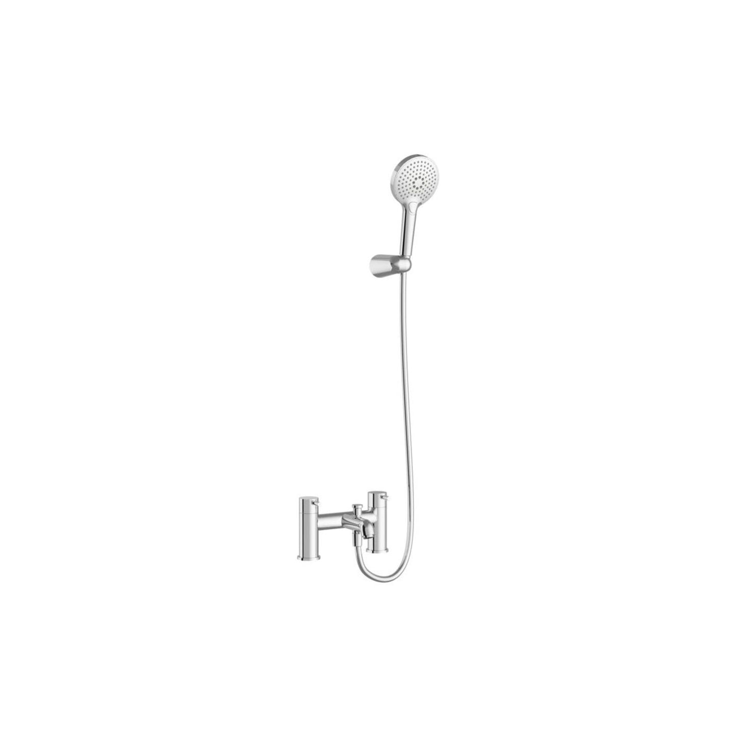 VitrA Minimax S 2-Hole Bath/Shower Mixer - Chrome