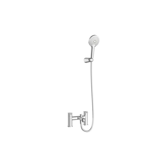 VitrA Minimax S 2-Hole Bath/Shower Mixer - Chrome
