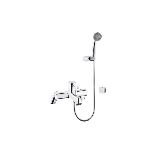 VitrA Minimax S Bath/Shower Mixer - Chrome