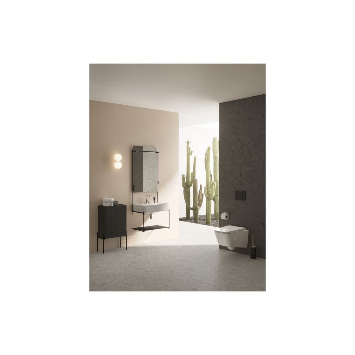 Vitra Suit Basin Mixer (Side Handle)