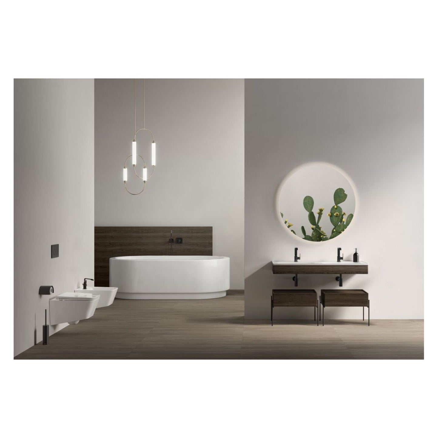 Vitra Suit Basin Mixer (Side Handle)