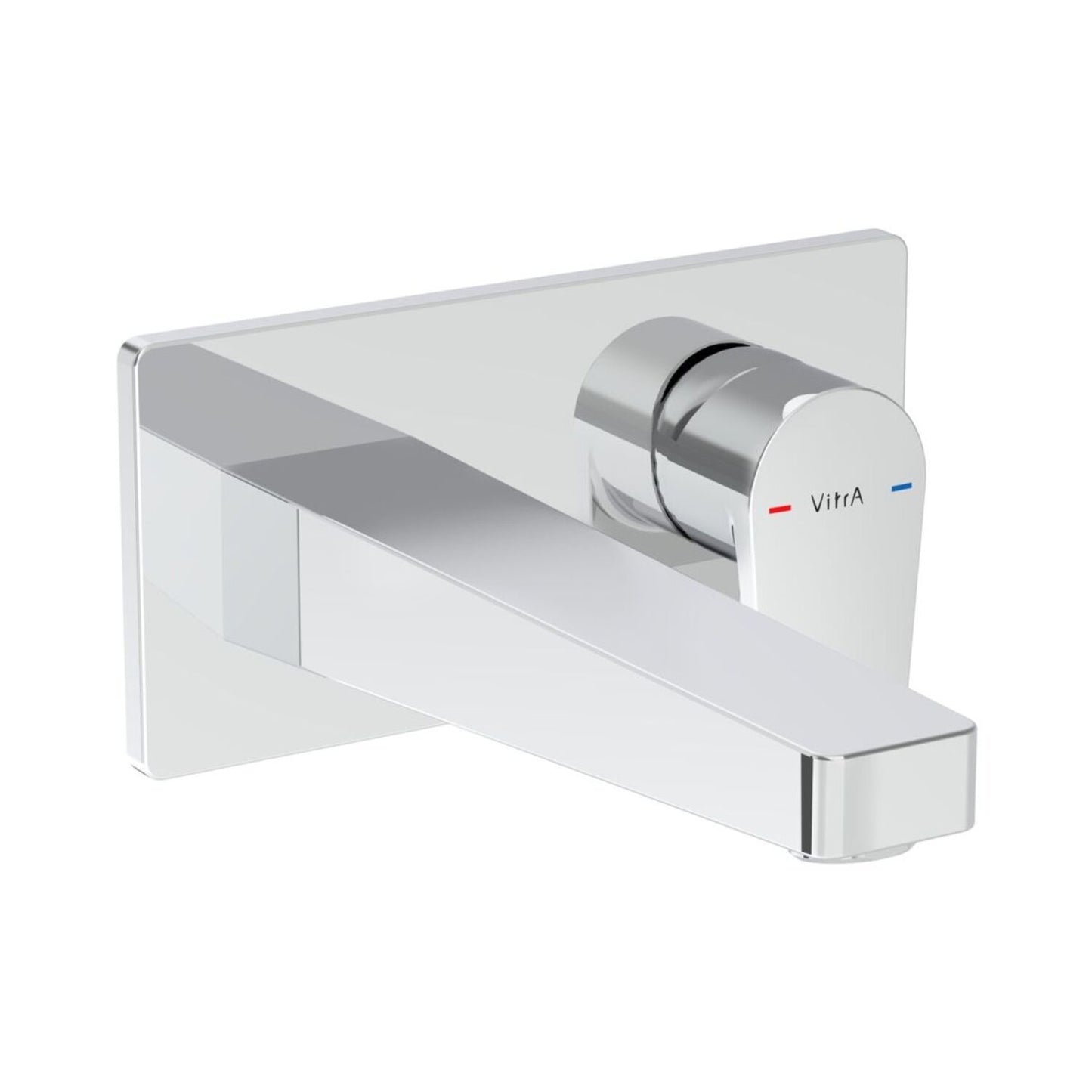 Vitra Flow Square Wall Mounted Basin Mixer