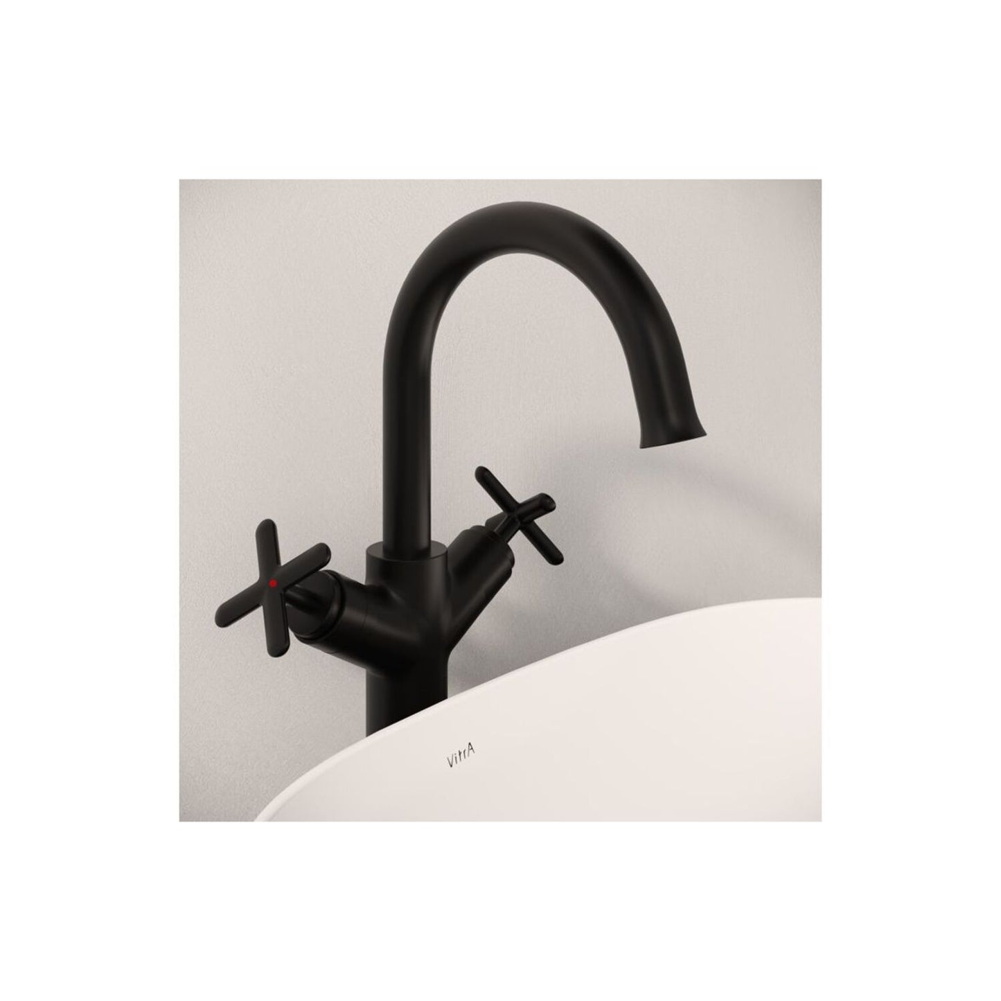 Vitra Origin Classic Tall Basin Mixer (Cross Handles)