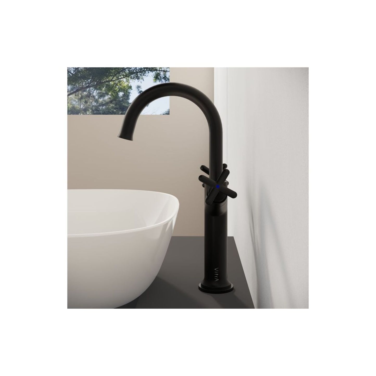 Vitra Origin Classic Tall Basin Mixer (Cross Handles)
