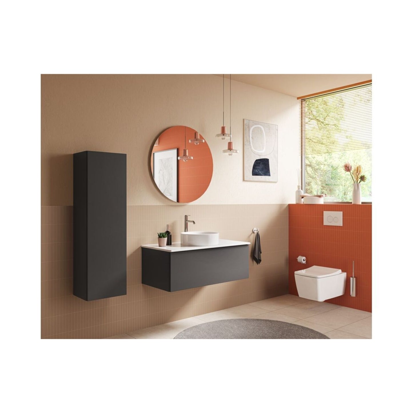 Vitra Origin Classic Tall Basin Mixer (Top Handle)