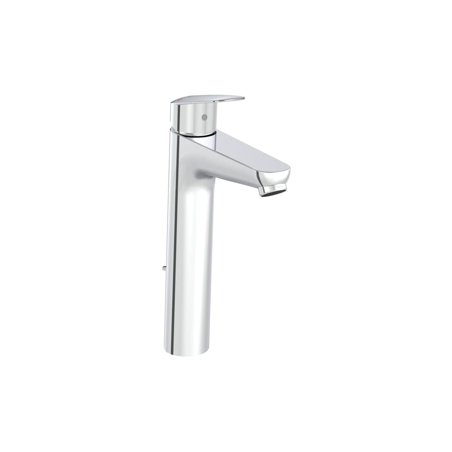 VitrA Flow Round Tall Basin Mixer w/Waste Lever - Chrome