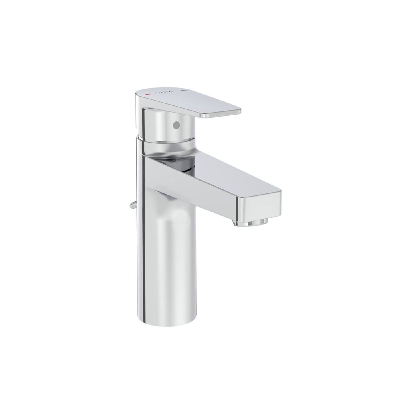 Vitra Flow Square Large Basin Mixer W/Waste Lever