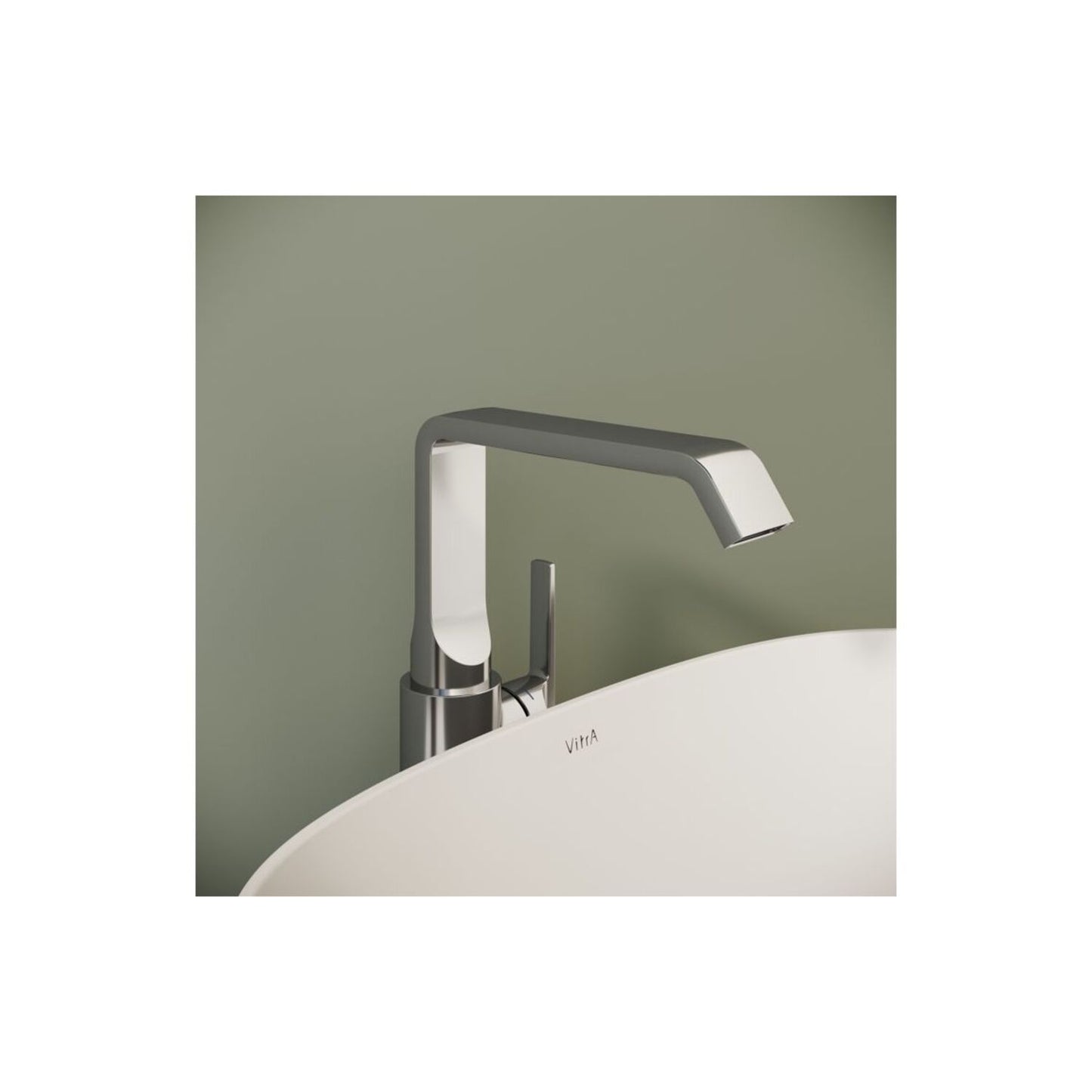Vitra Suit Tall Basin Mixer (Side Handle)