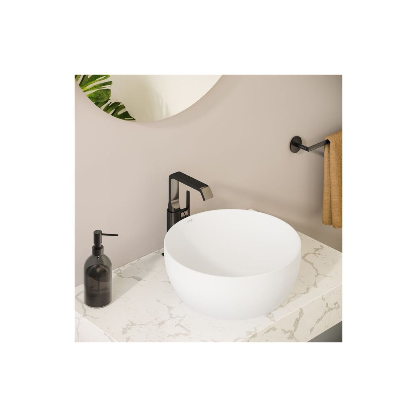 Vitra Suit Tall Basin Mixer (Side Handle)