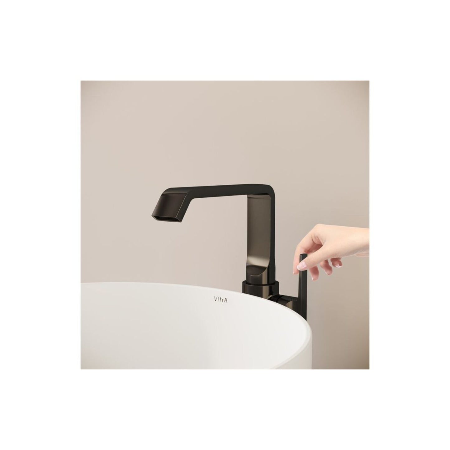 Vitra Suit Tall Basin Mixer (Side Handle)