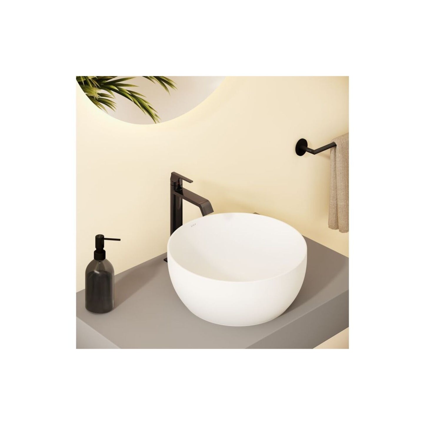 Vitra Suit Tall Basin Mixer (Top Handle)