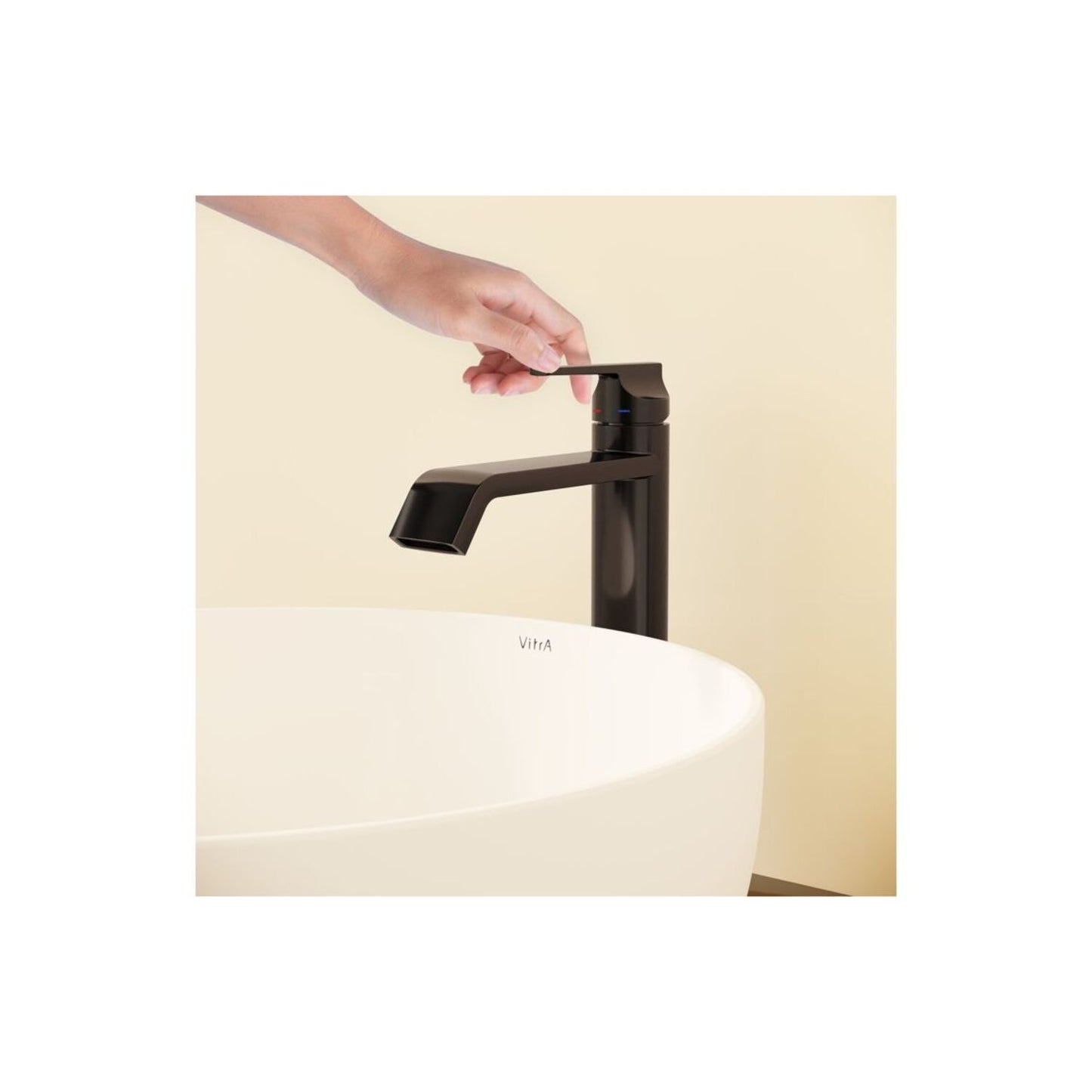 Vitra Suit Tall Basin Mixer (Top Handle)